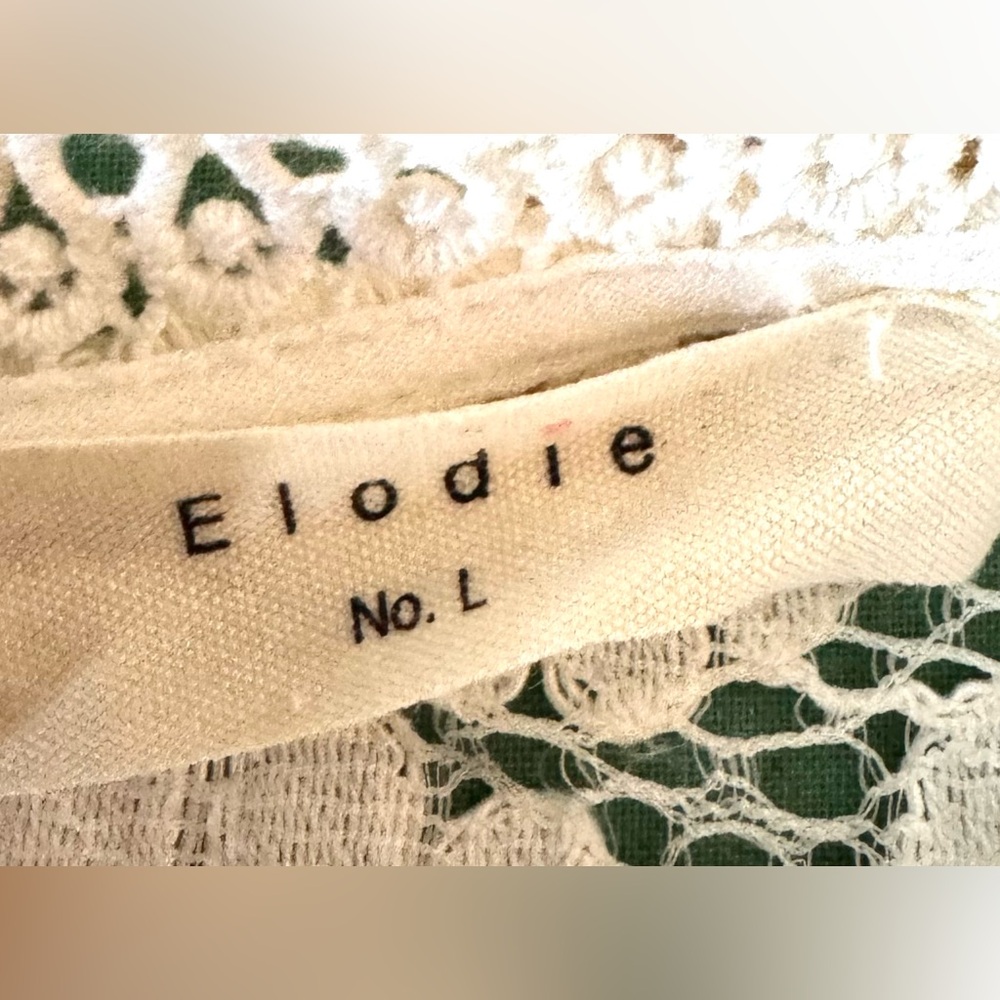 Elodie Lace Tank Top - White - Picture 8 of 9